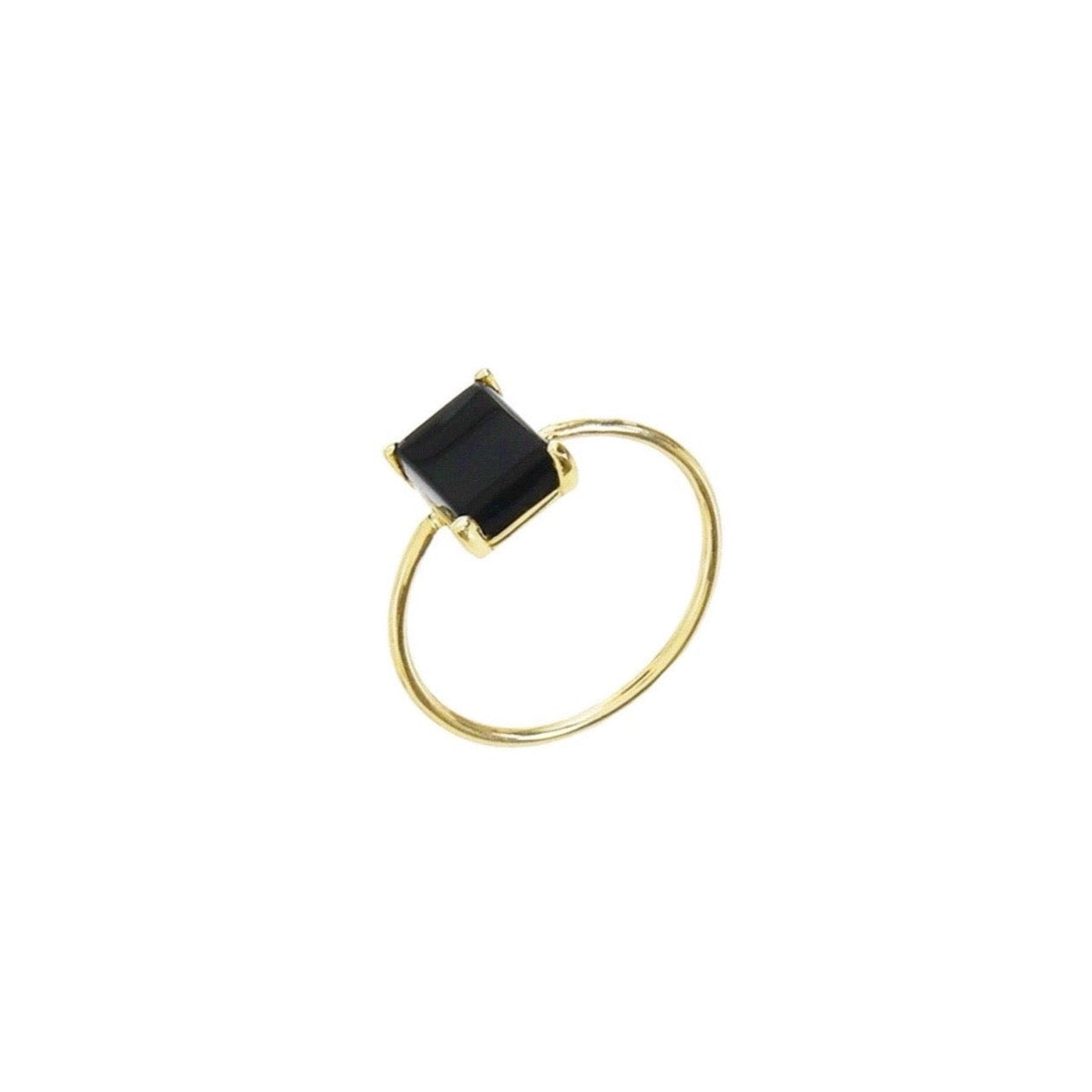 Onyx Ring – Becket and Quill