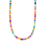 Candy opal beaded necklace