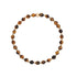 Tiger's Eye Stretch Bracelet by Becket & Quill, handmade in Los Angeles