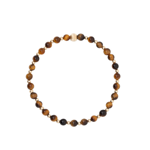 Tiger's Eye Stretch Bracelet