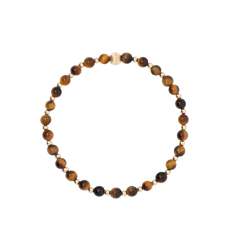 Tiger's Eye Stretch Bracelet