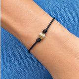Black Macramé Bracelet