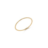 Bead Band Ring by Becket & Quill, handmade in Los Angeles