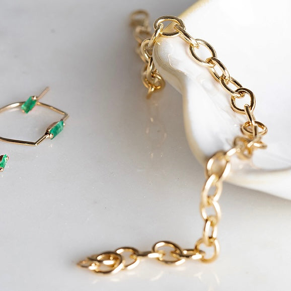 Oval link necklace (bracelet and anklet!)