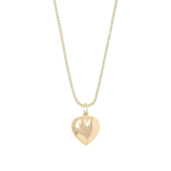 Puffy Heart Necklace