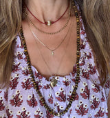 Tiger's eye beaded necklace