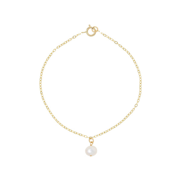 pearl charm bracelet