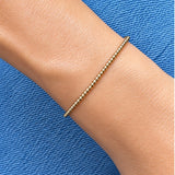 Mini gold bead bracelet