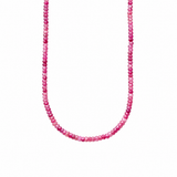 mini toumaline beaded necklace