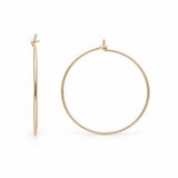 Thin Hoop Earrings