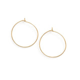 Thin Hoop Earrings