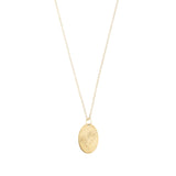Flower charm necklace- daisy