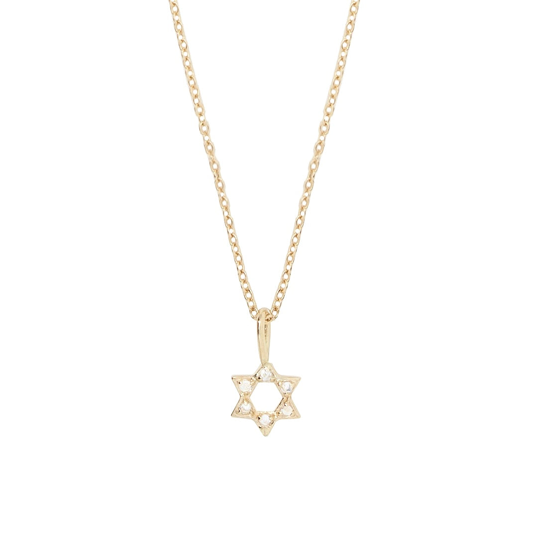 Star Of David Necklace by Becket & Quill, handmade in Los Angeles