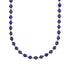 Lapis And Gold Bead Necklace by Becket & Quill, handmade in Los Angeles
