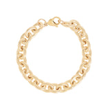 Chunky oval link bracelet