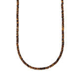 Long tiger's eye necklace