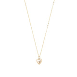 Petite Puffy Heart Necklace
