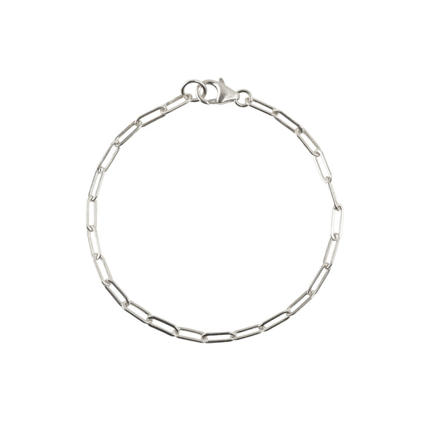 Small Link Bracelet - Sterling Silver