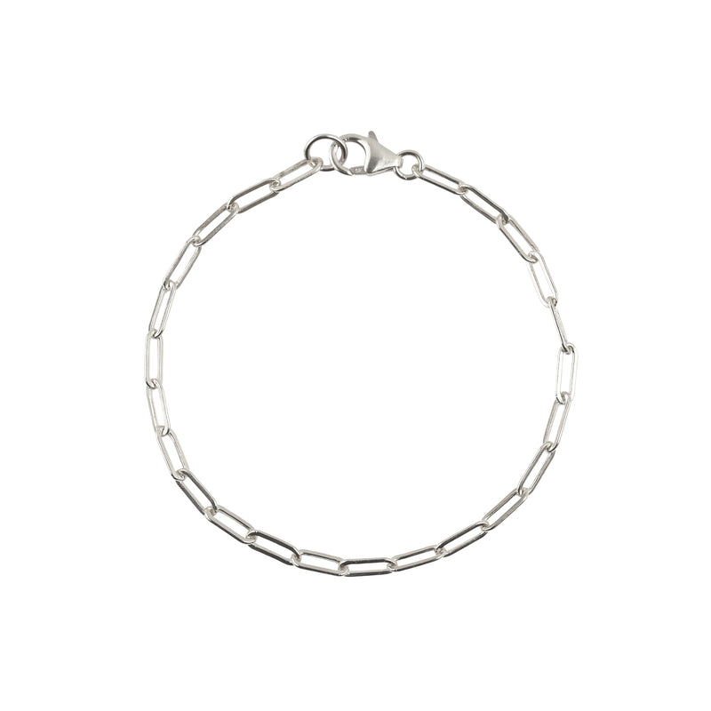 Small Link Bracelet - Sterling Silver