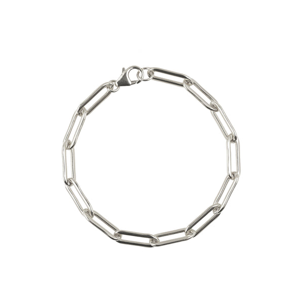 Chunky Link Bracelet - Sterling Silver