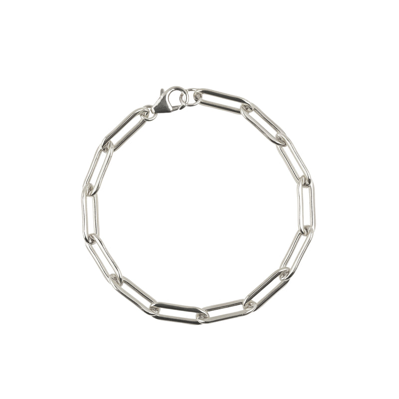 Chunky Link Bracelet - Sterling Silver
