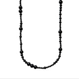 Black Agate Bubble Necklace