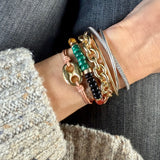 Chunky oval link bracelet