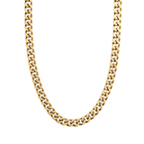 Big curb chain necklace