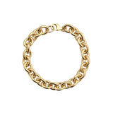 Chunky oval link bracelet