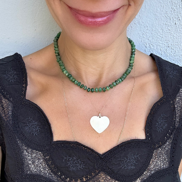 Jade Beaded Necklace