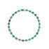 Turquoise Stretch Bracelet by Becket & Quill, handmade in Los Angeles