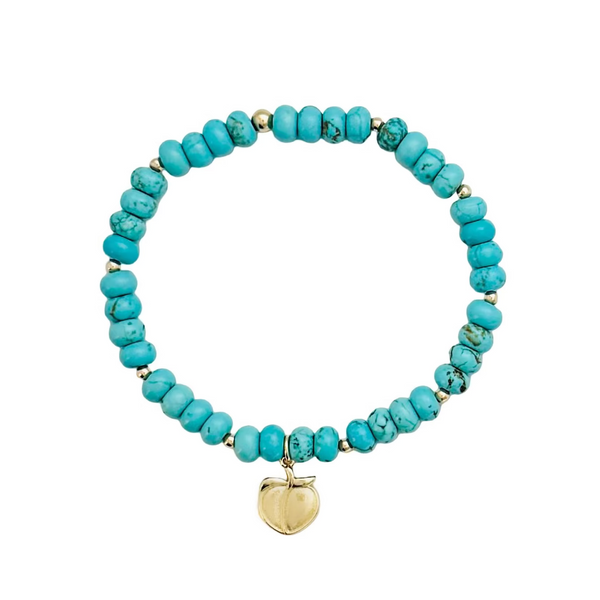 Quill 'n Peaches beaded bracelet