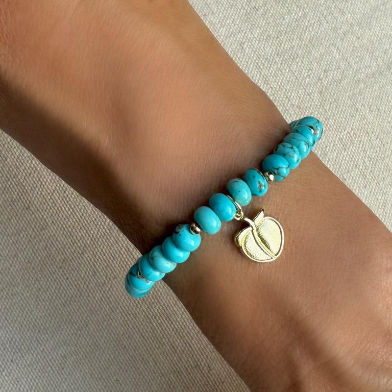 Quill 'n Peaches beaded bracelet