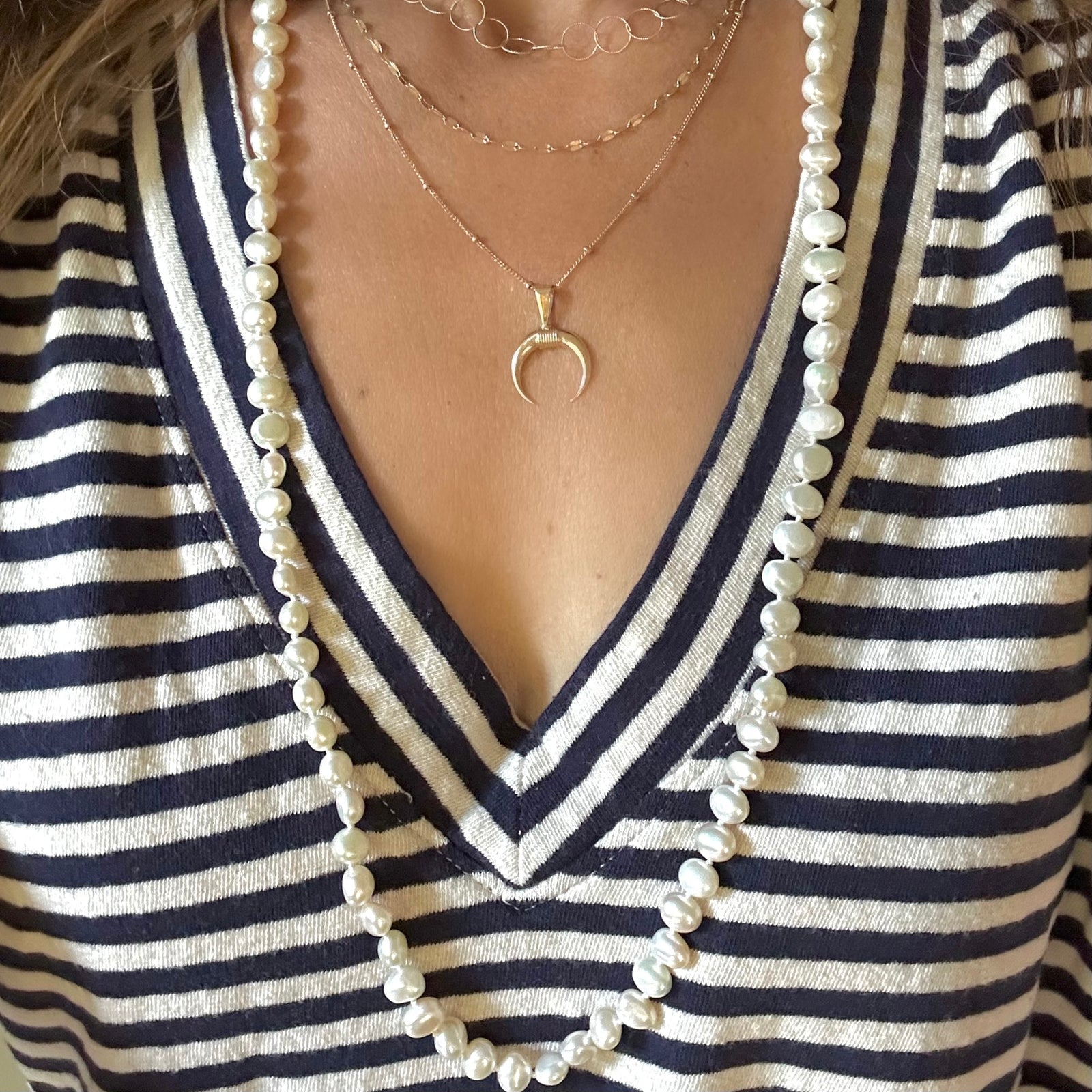 ☆【VINTAGE HOLLYWOOD】☆2-Way White Berry Pearl Necklac.e☆ ☆【VINTAGE HOLLYWOOD】☆2-Way White Berry Pearl Necklac.e