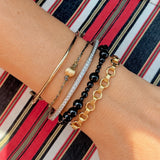 Mixed link bracelet