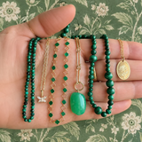 Malachite Bubble Necklace