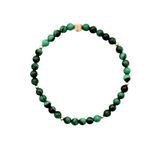 malachite beaded bracelet