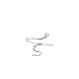 snake ring - sterling silver