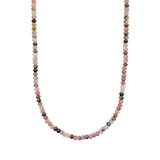 Tourmaline Beaded Necklace by Becket & Quill, handmade in Los Angeles