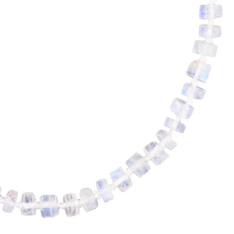 moonstone beaded necklace