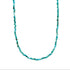 Mini Turquoise Beaded Necklace by Becket & Quill, handmade in Los Angeles