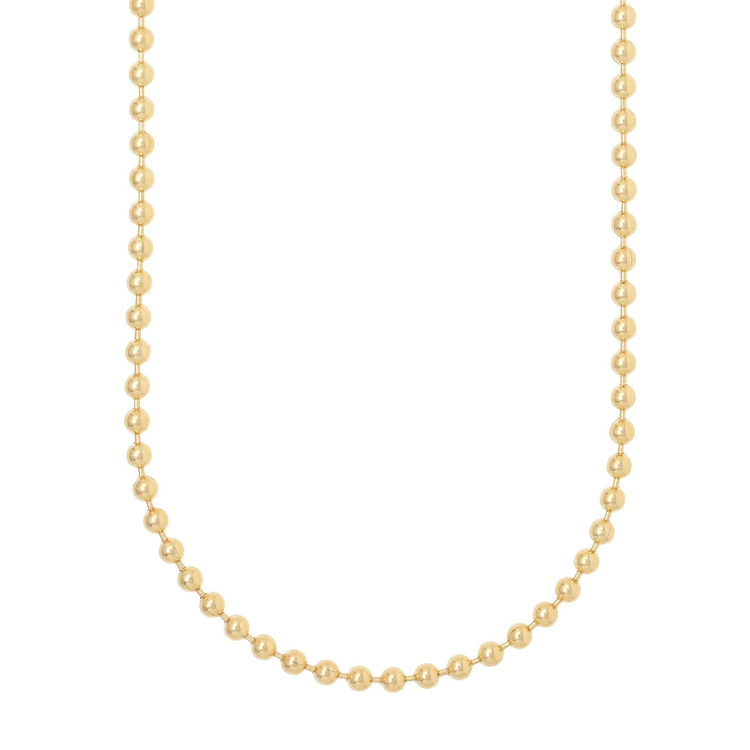 Ball Chain Necklace by Becket & Quill, handmade in Los Angeles