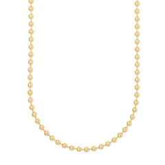 Ball Chain Necklace by Becket & Quill, handmade in Los Angeles