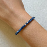 Blue Sapphire beaded bracelet