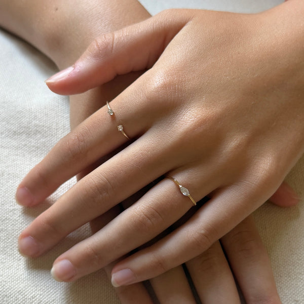 white topaz duo ring