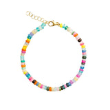 Opal beaded bracelet