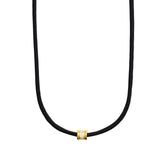 paracord rondelle bead necklace