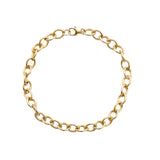 Oval link bracelet