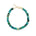 Chunky Turquoise Beaded Bracelet by Becket & Quill, handmade in Los Angeles