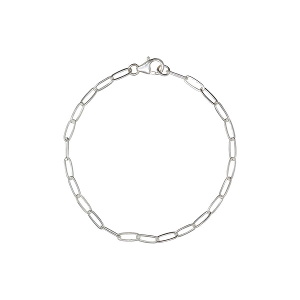 Small Link Bracelet - Sterling Silver